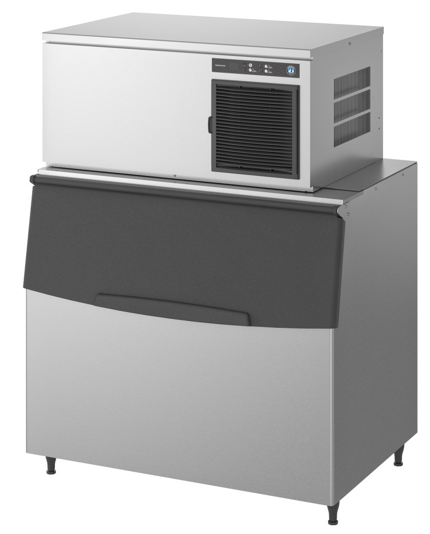 Kostkarka do lodu Hoshizaki IM-240DNE-HC-C - widok z boku